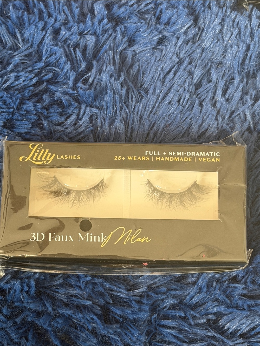 Lilly Lashes 3D Faux Mink Milan Lashes - Black